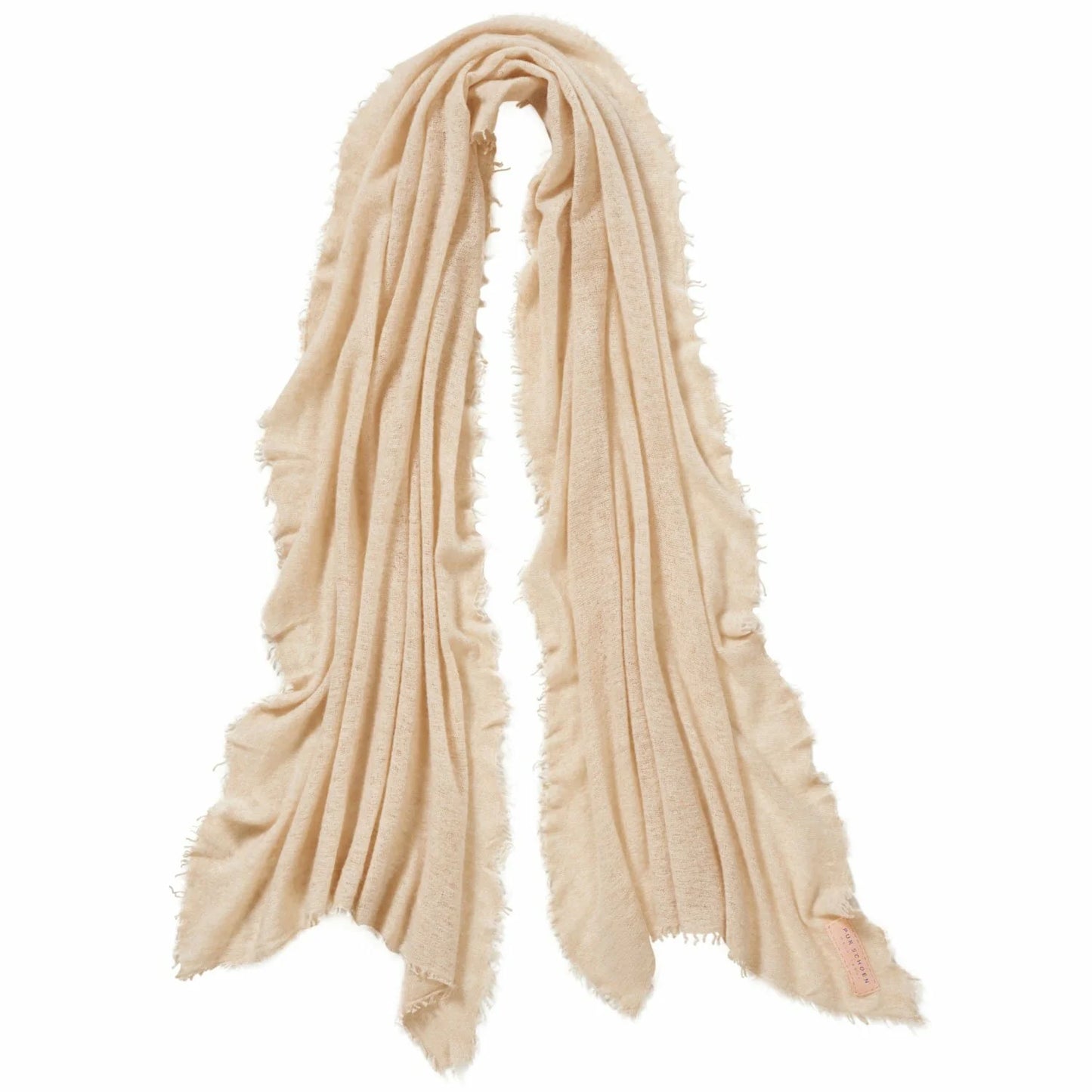 PURSCHÖN Pure Cashmere Schal Hellbeige