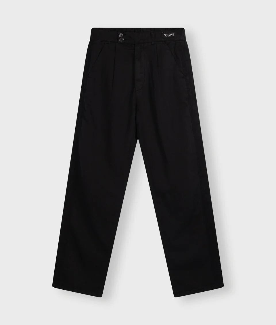 10 DAYS AMSTERDAM Pants Twill Black