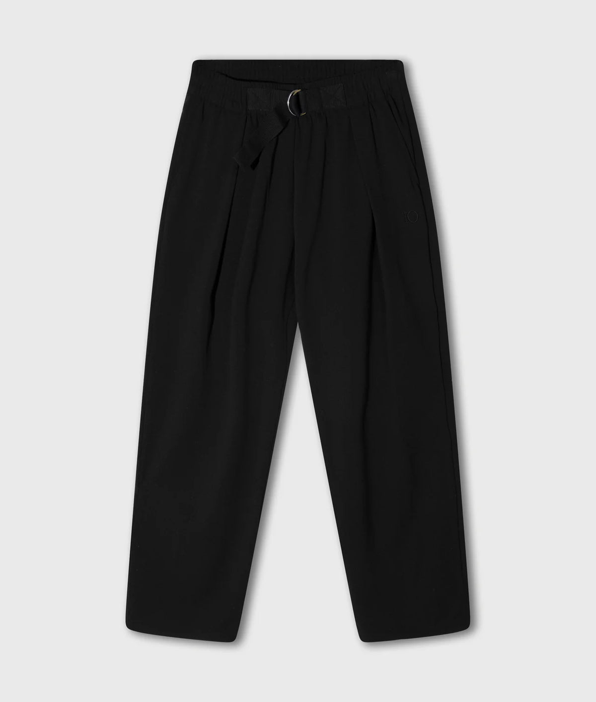 10DAYS AMSTERDAM Belted Pants Crepe Black