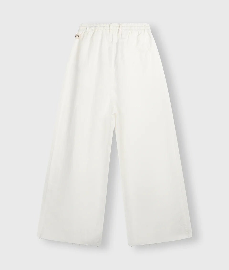 10 DAYS AMSTERDAM Wide Leg Pants Ecru