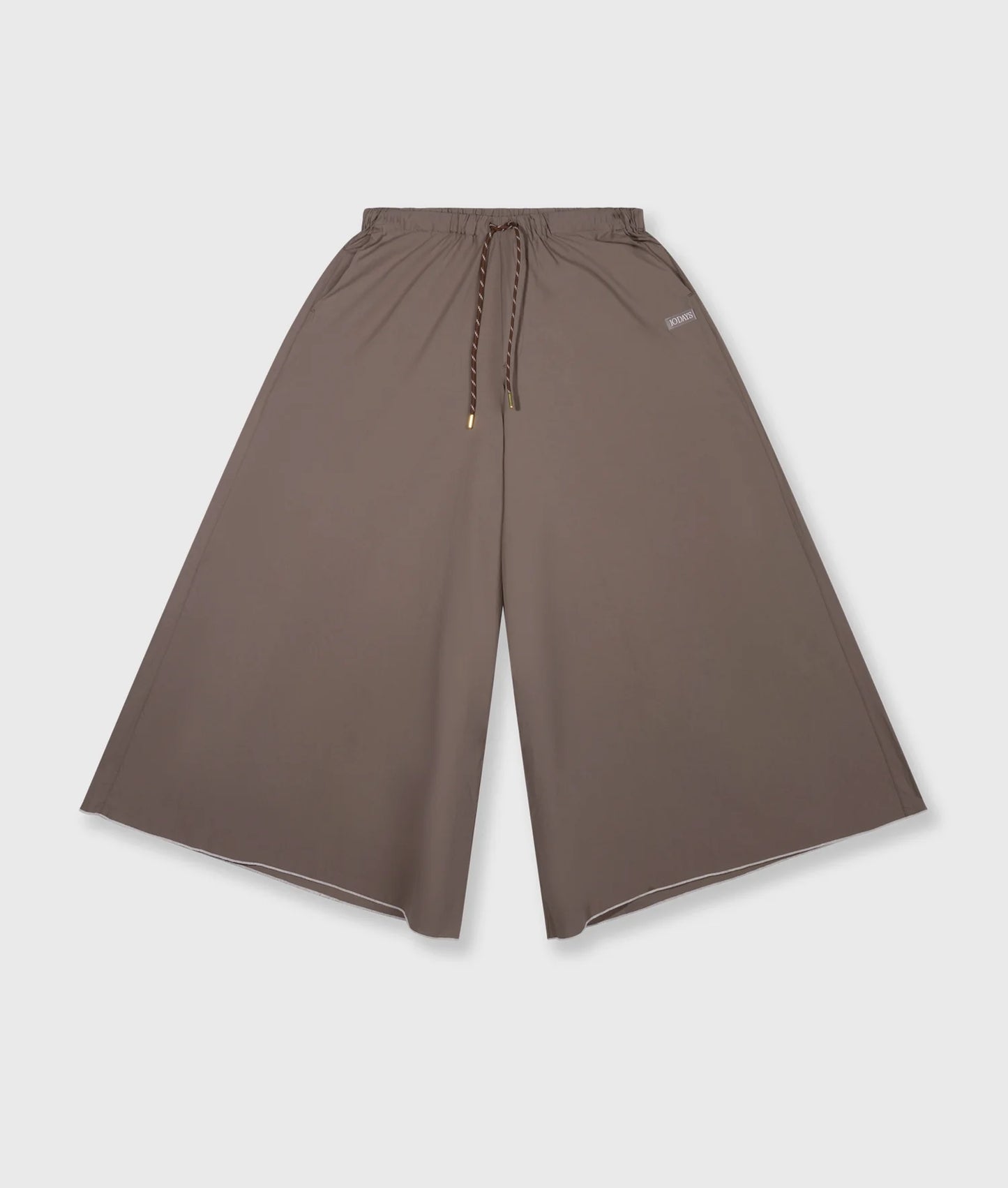 10DAYS AMSTERDAM Wide Pants Poplin - Moonrock