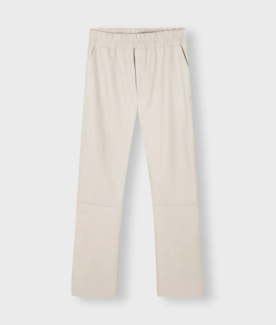 10DAYS AMSTERDAM Lederlook Flared Pants - Hose aus Kunstleder