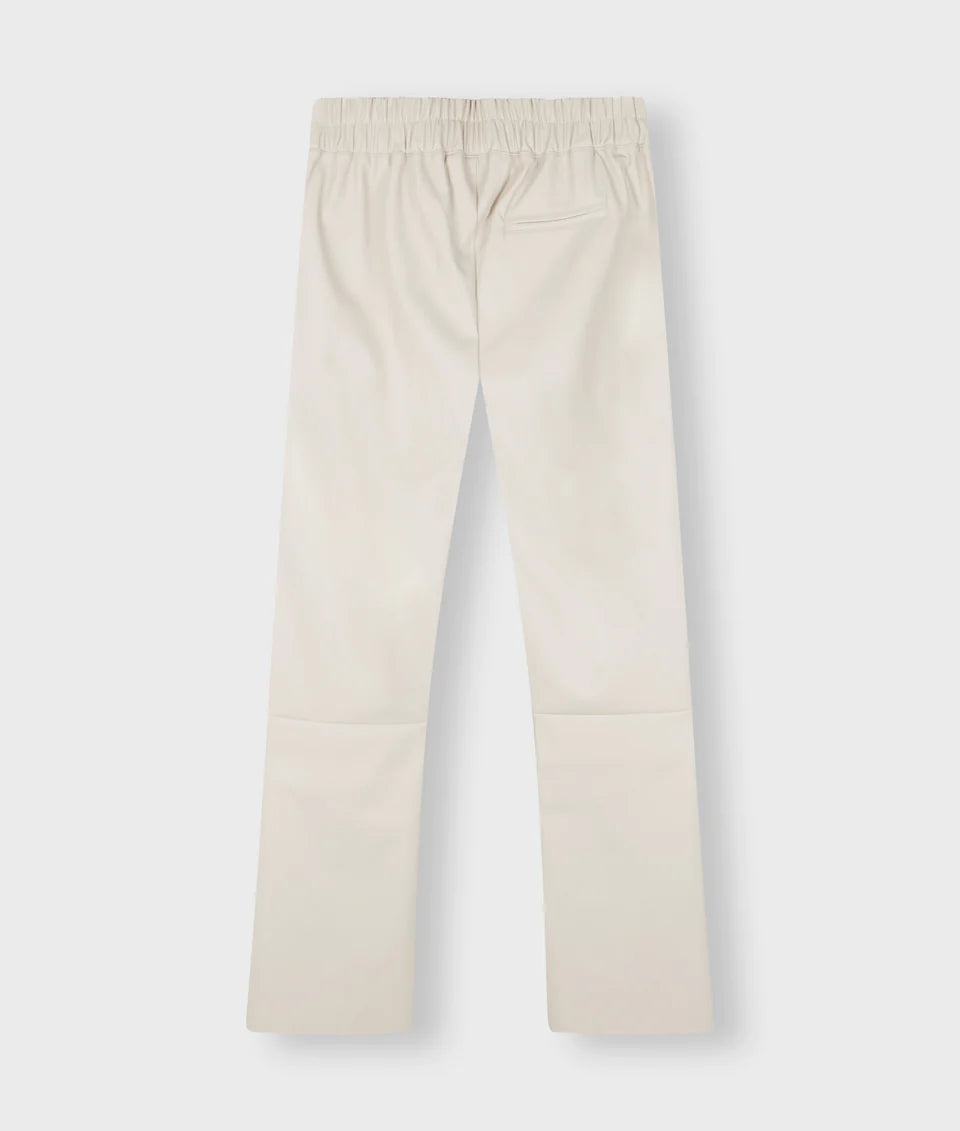 10DAYS AMSTERDAM Lederlook Flared Pants - Hose aus Kunstleder