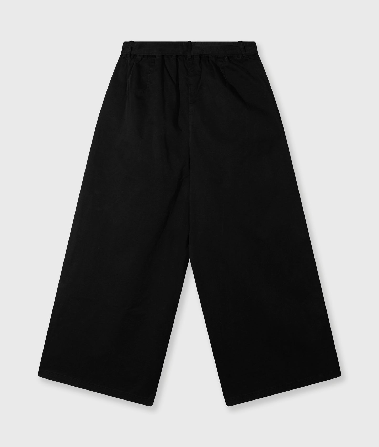 10DAYS AMSTERDAM Wide Legs Pants Twill black