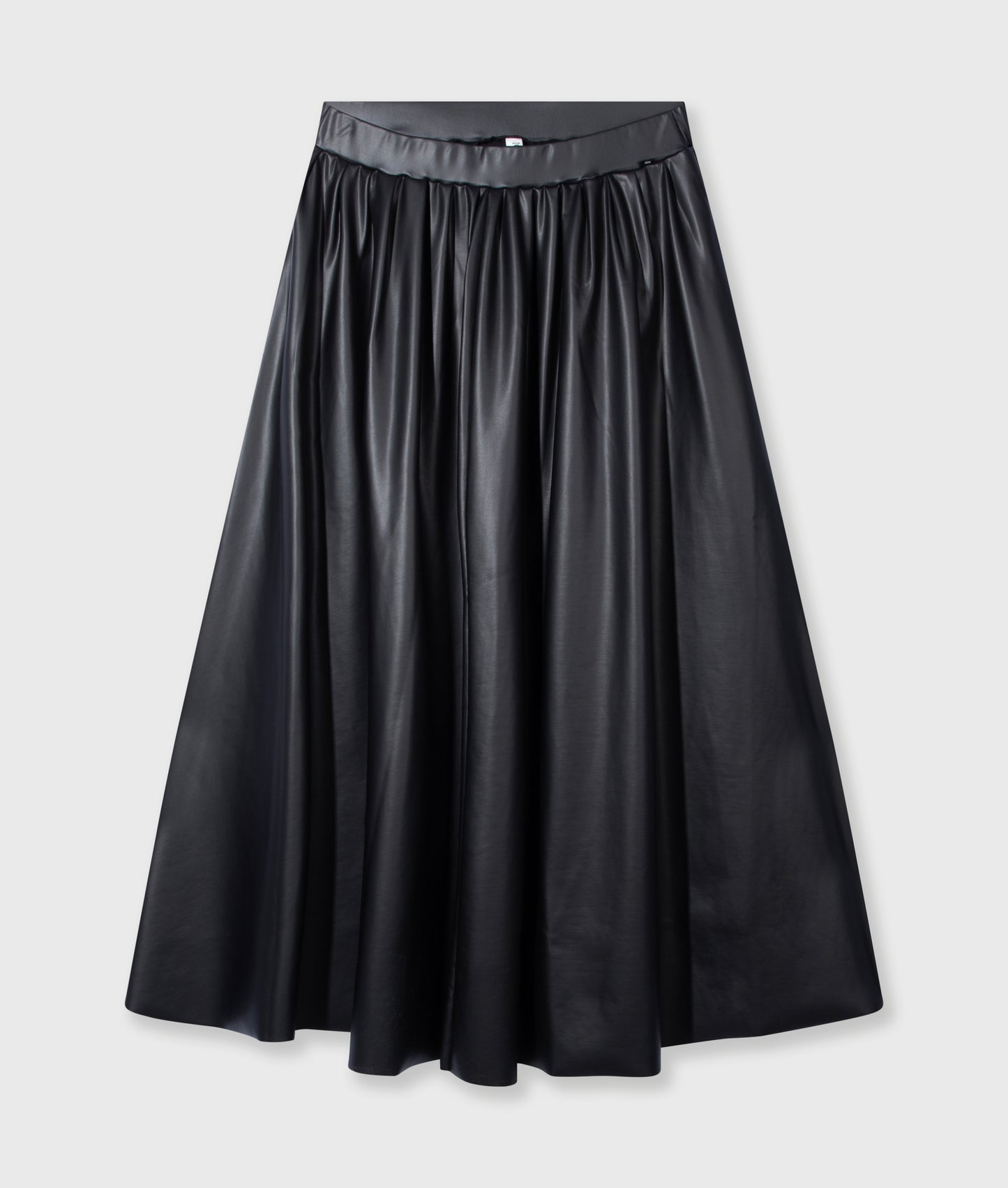 10DAYS AMSTERDAM Leatherlook Plated Skirt