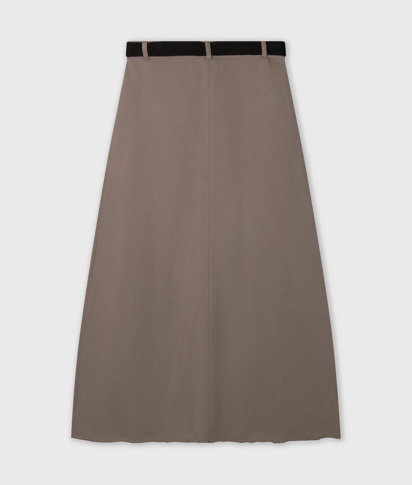 10DAYS AMSTERDAM Belted Midi Skirt Fleece