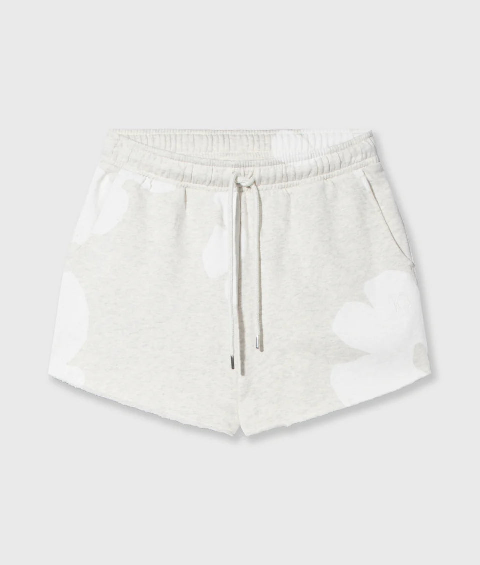 10DAYS AMSTERDAM Fleece Shorts Flower