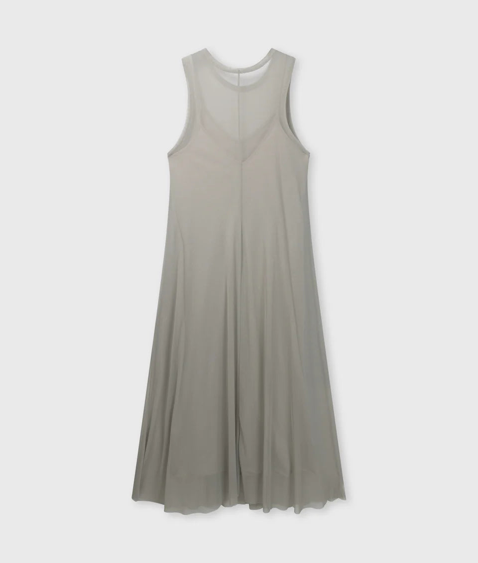 10DAYS AMSTERDAM Mesh Dress - Fog