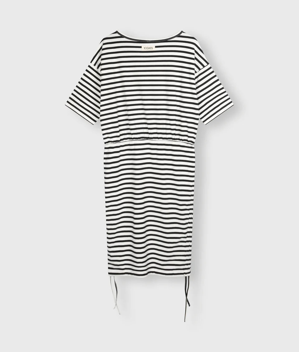 10 DAYS AMSTERDAM Proud Dress Stripes