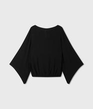 Lade das Bild in den Galerie-Viewer, 10 DAYS AMSTERDAM Flowy Blouse black
