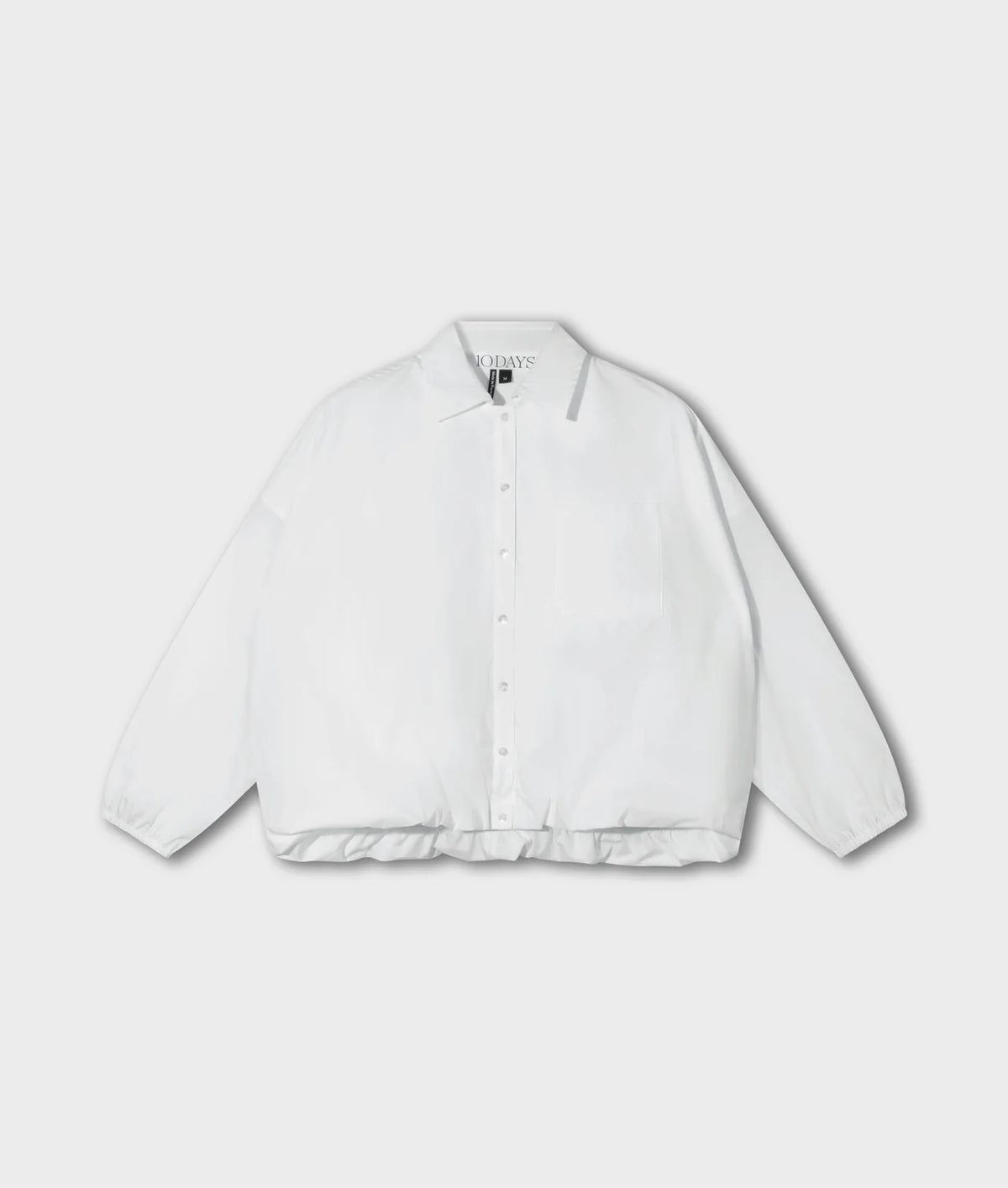 10DAYS AMSTERDAM Smoking Blouse White