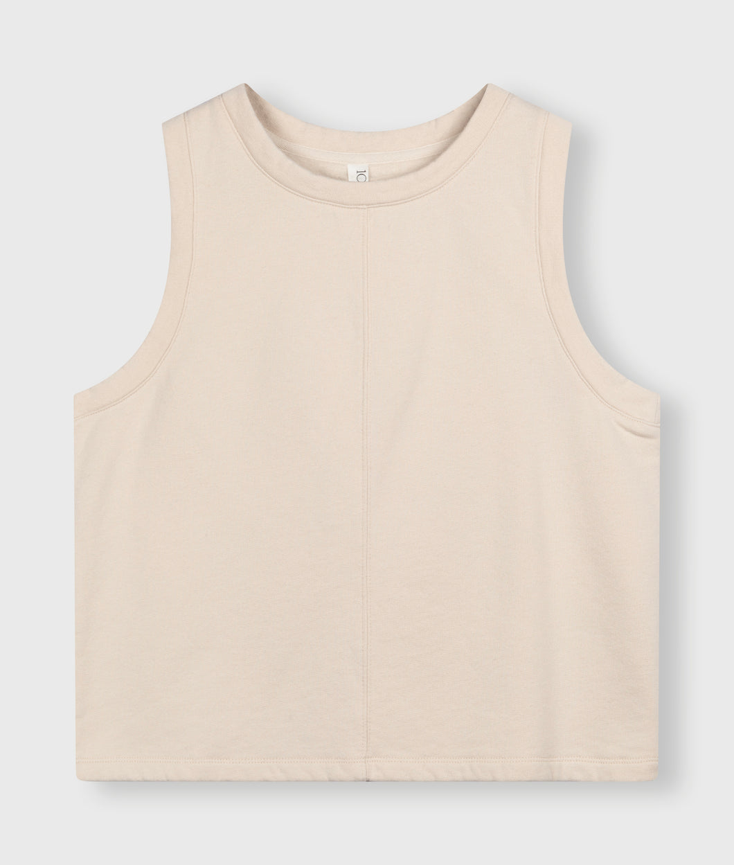 10 DAYS AMSTERDAM Sleeveless Top Fleece Light Safari