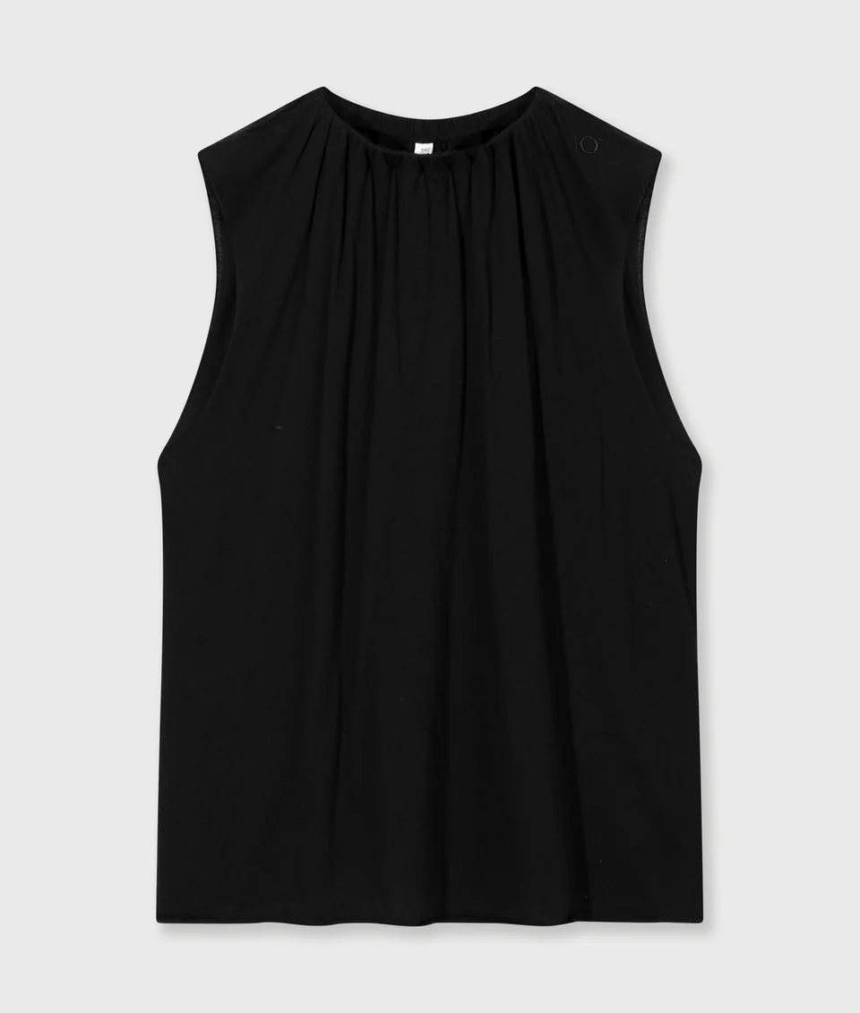 10 DAYS AMSTERDAM Plated Top Jersey Black