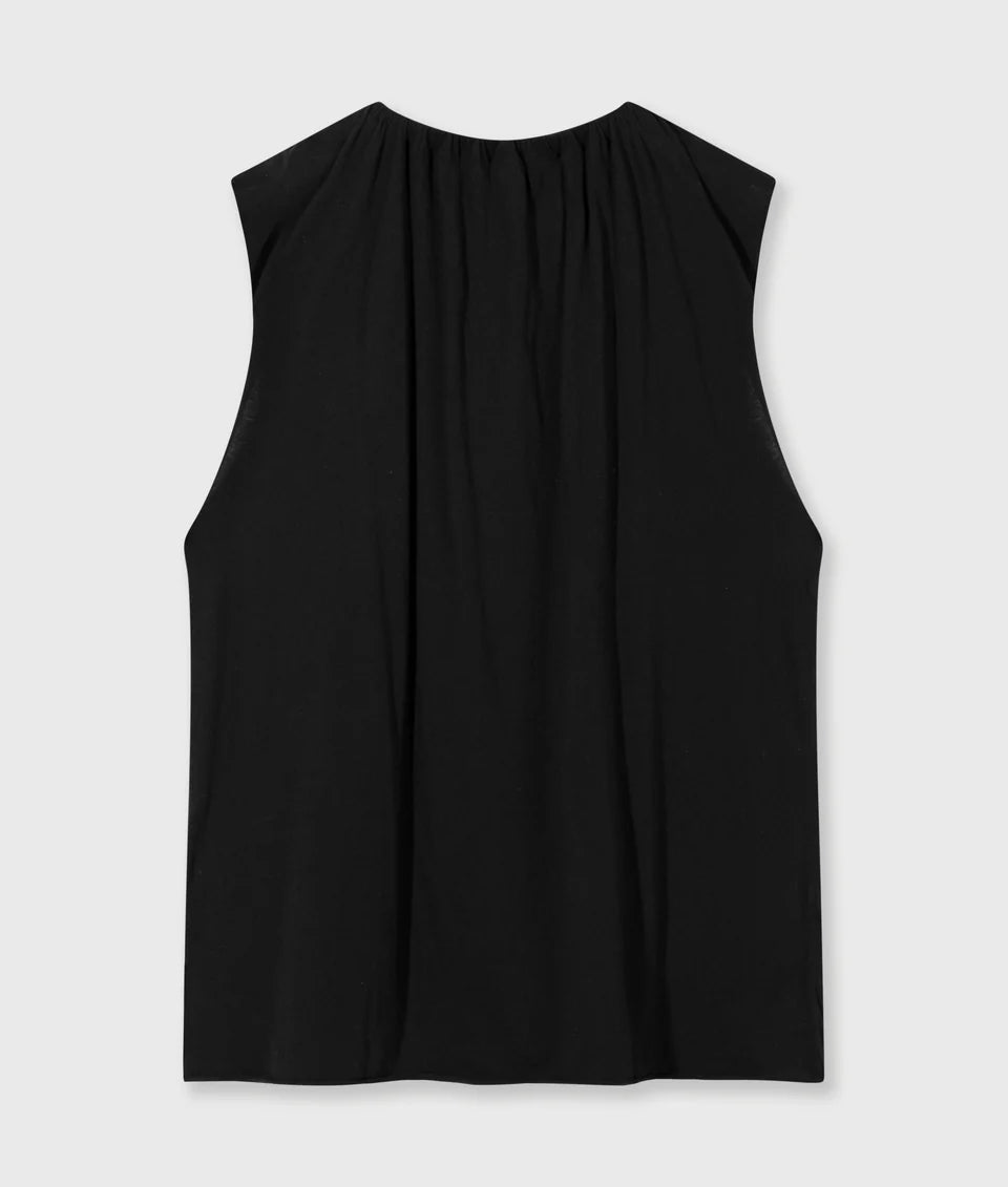 10 DAYS AMSTERDAM Plated Top Jersey Black