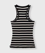 Lade das Bild in den Galerie-Viewer, 10 DAYS AMSTERDAM Tank Rip Top Stripes black/light natural
