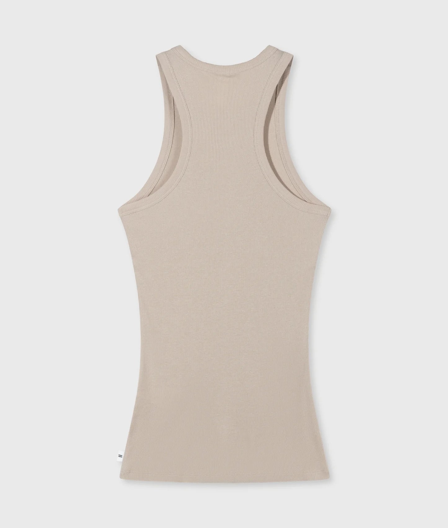 10 DAYS AMSTERDAM Tank Rib Top Light Safari