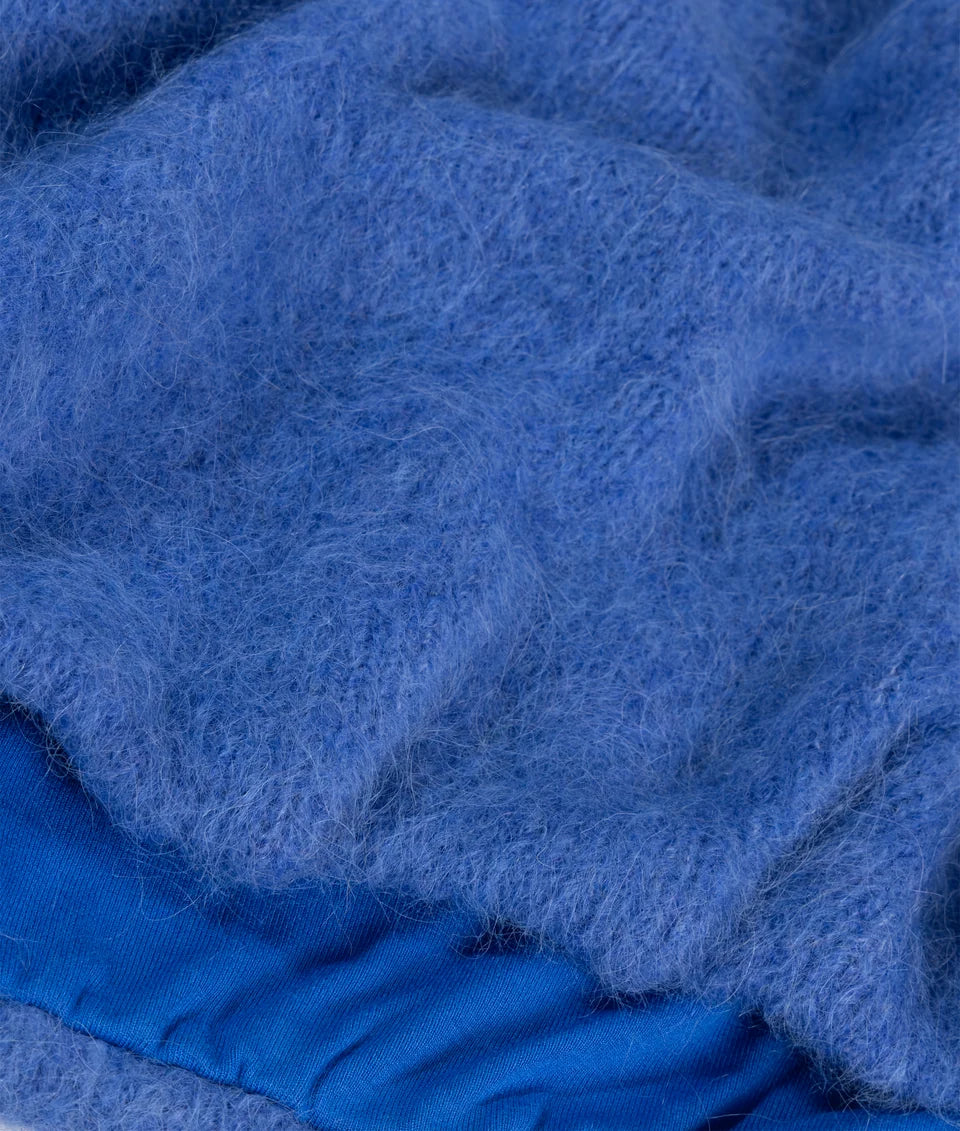 10DAYS AMSTERDAM Balloon Stricktop Ultramarine
