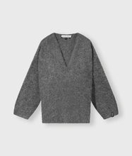 Lade das Bild in den Galerie-Viewer, 10DAYS AMSTERDAM V-Neck Hairy Knit Sweater
