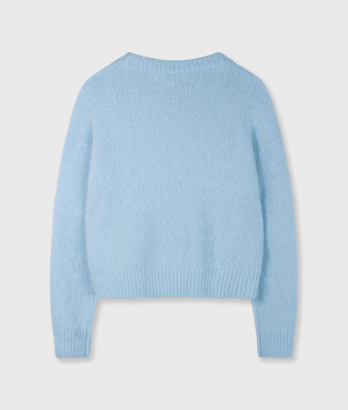 10DAYS AMSTERDAM Hairy Knit Sweater Angel Blue
