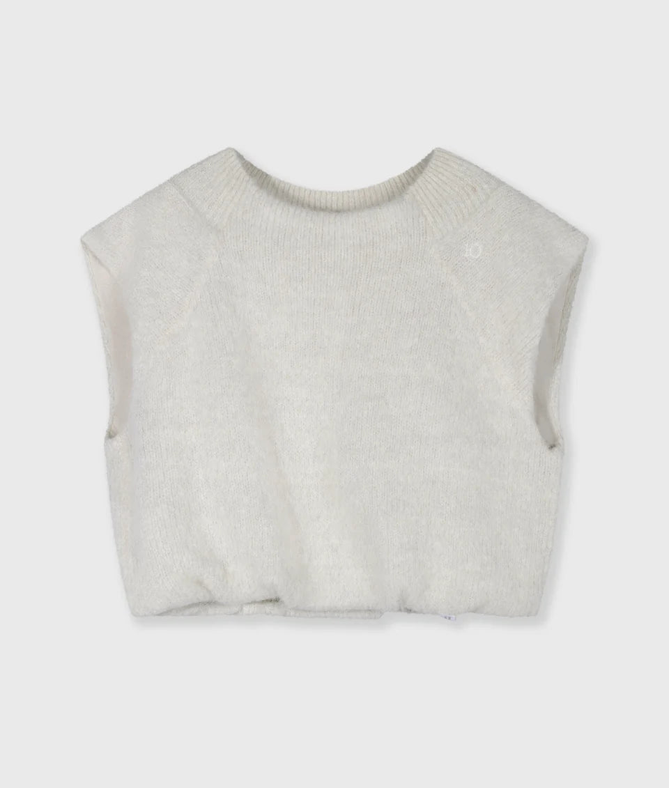 10DAYS AMSTERDAM Balloon Stricktop mit Lurex