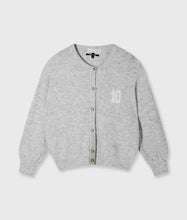 Lade das Bild in den Galerie-Viewer, 10DAYS AMSTERDAM Soft Baseball Cardigan 10 Grey
