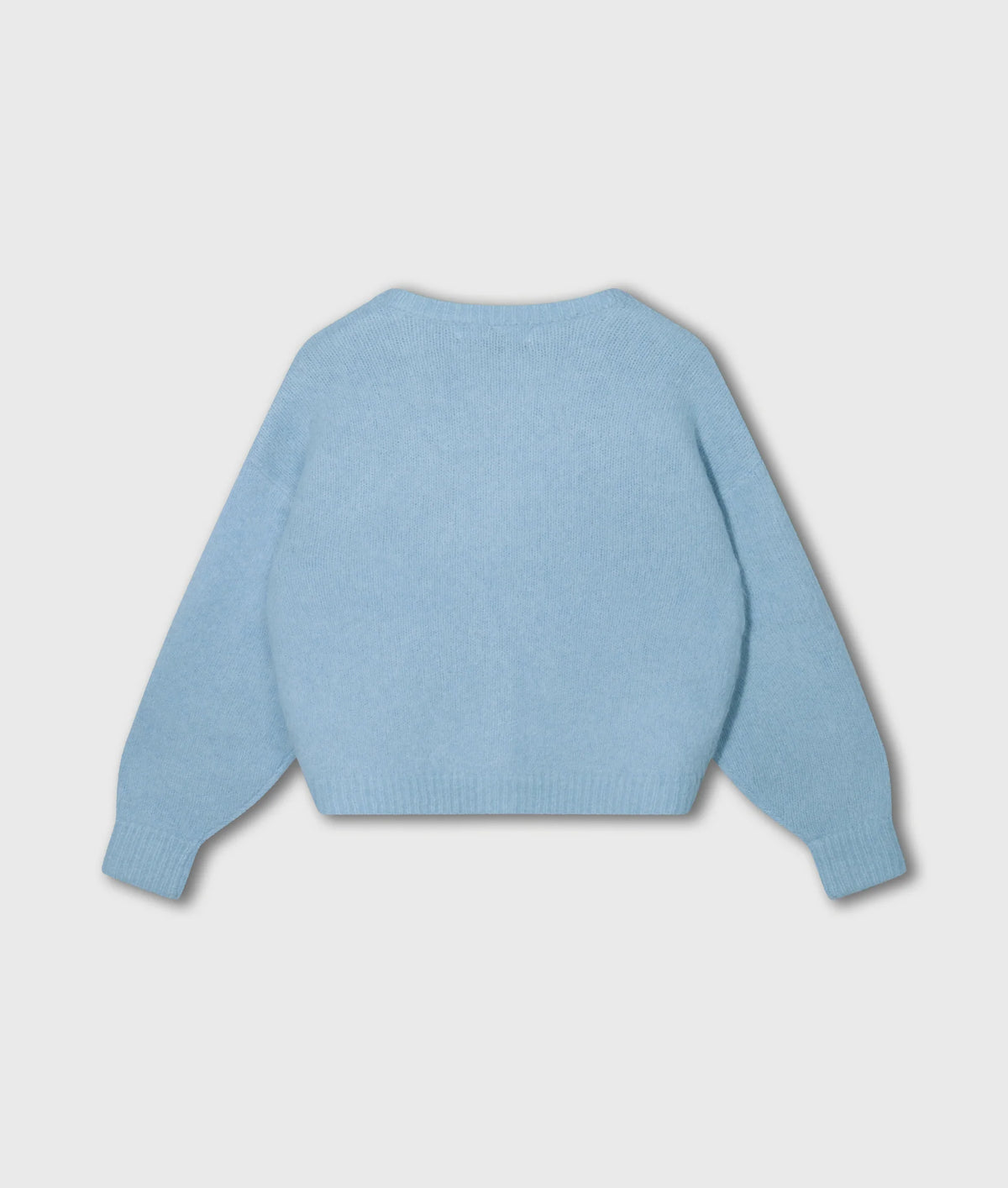 10DAYS AMSTERDAM Hairy Knit Cardigan Angel Blue