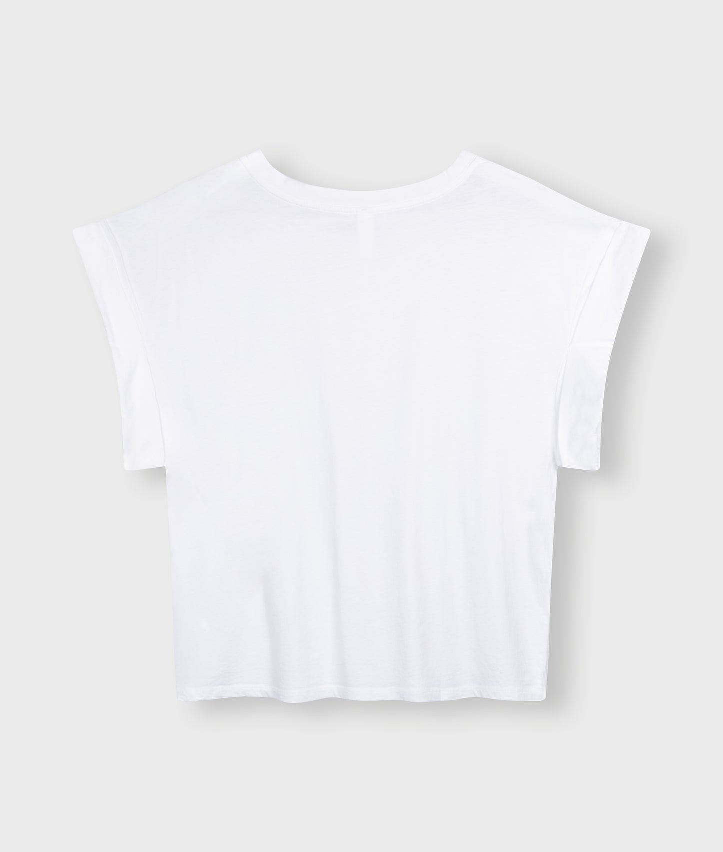 10DAYS AMSTERDAM Wide Jersey Tee White