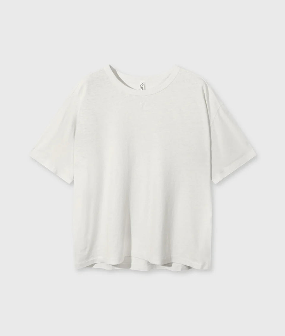 10DAYS AMSTERDAM Comfort Tee Linen Ecru