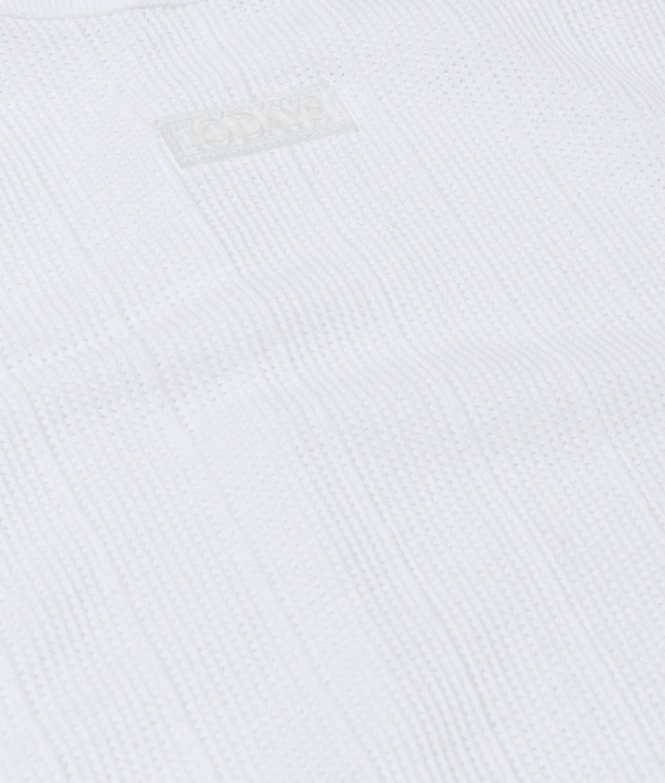 10DAYS AMSTERDAM Balloon Top Shirt White