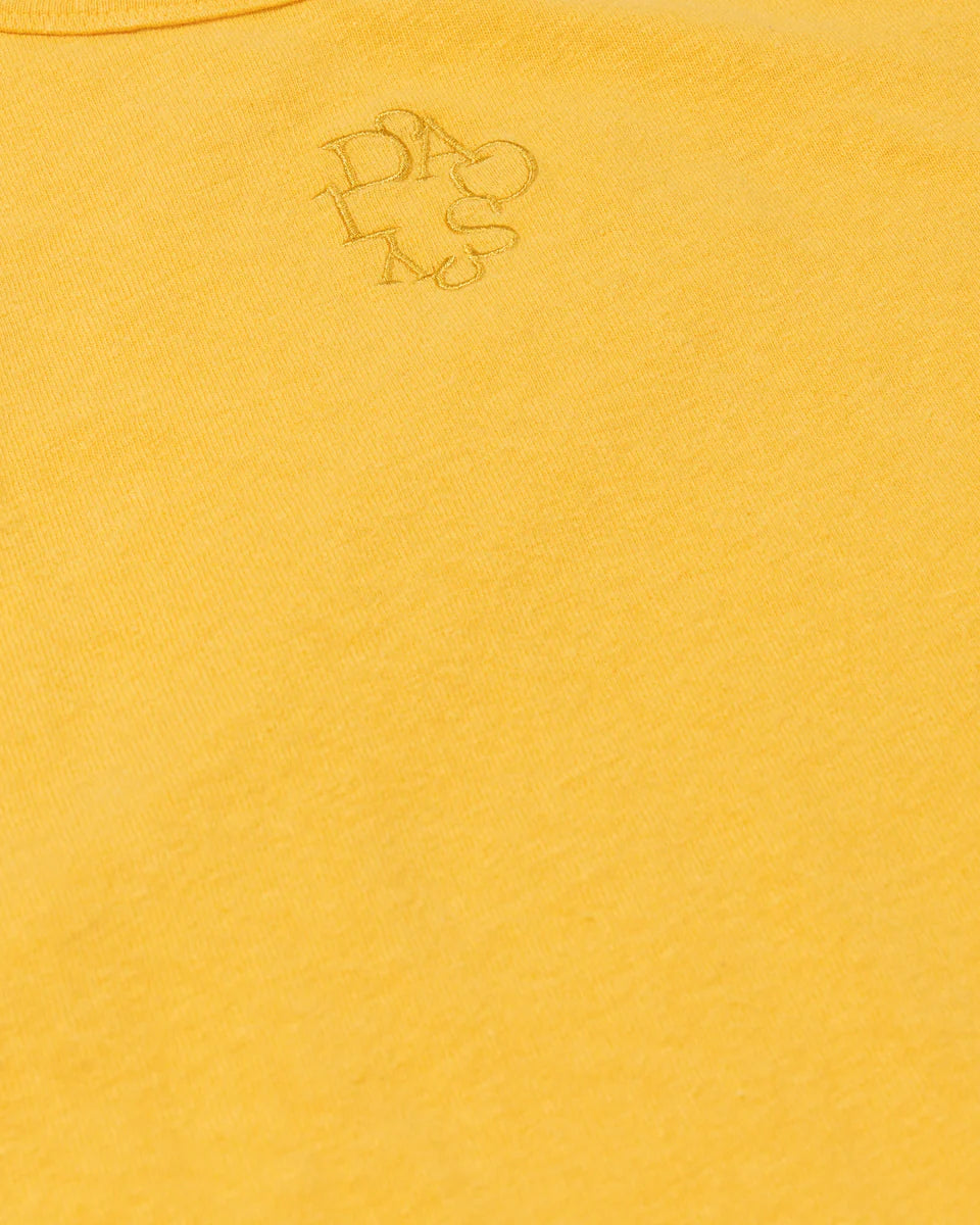 10 DAYS AMSTERDAM Cotton Linen Tee Mango