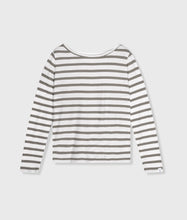 Lade das Bild in den Galerie-Viewer, 10 DAYS AMSTERDAM Long Sleeve Tee Stripes ecru/sage
