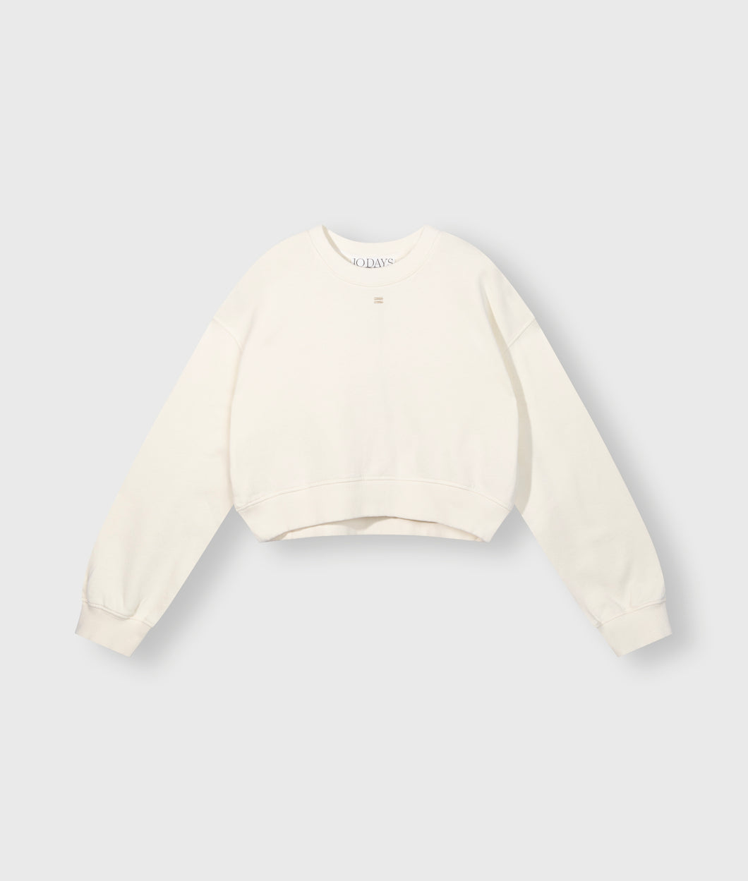 10 DAYS AMSTERDAM Cropped Sweater light Natural