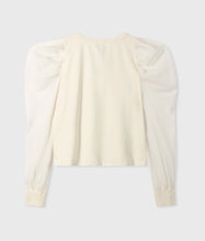 Lade das Bild in den Galerie-Viewer, 10 DAYS AMSTERDAM Soft Sweater Puff Sleeve
