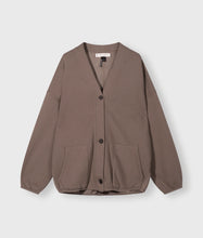 Lade das Bild in den Galerie-Viewer, 10DAYS AMSTERDAM Baseball Cardigan Fleece Moonrock
