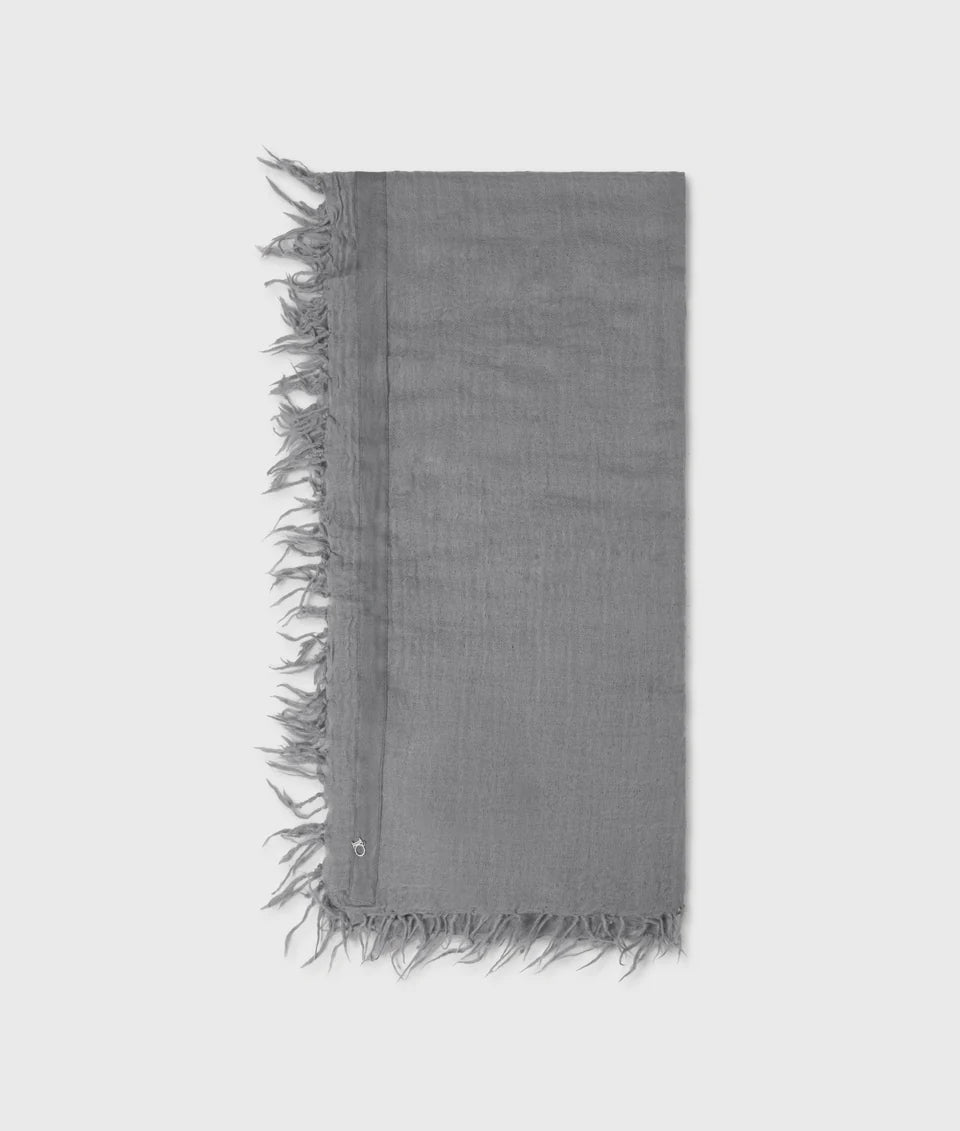 10DAYS AMSTERDAM Schal Washed Wool Light Graphite