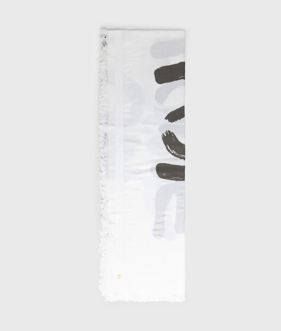 10DAYS AMSTERDAM Schal Love on top White