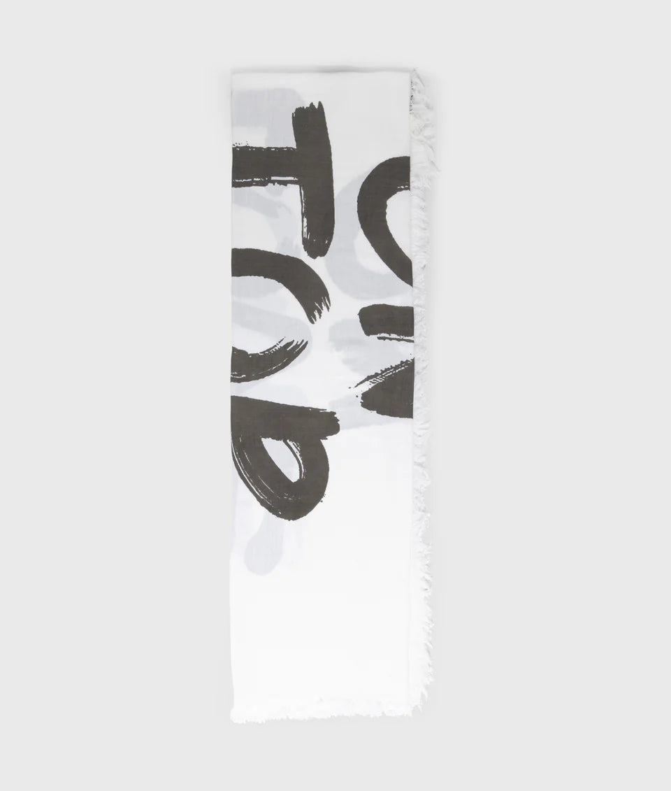 10DAYS AMSTERDAM Schal Love on top White