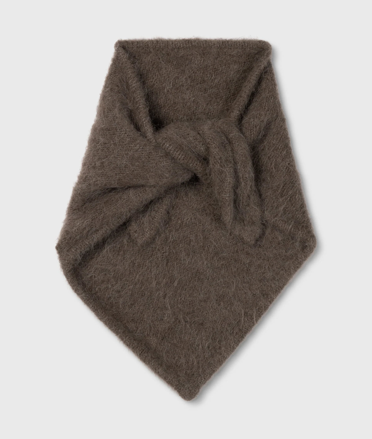 10DAYS AMSTERDAM Hairy Knit Bandana Portobello
