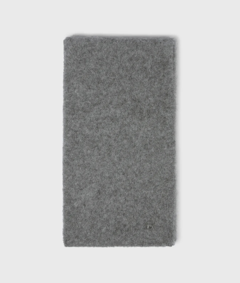 10DAYS AMSTERDAM Schal aus Alpakamix Grey Melee