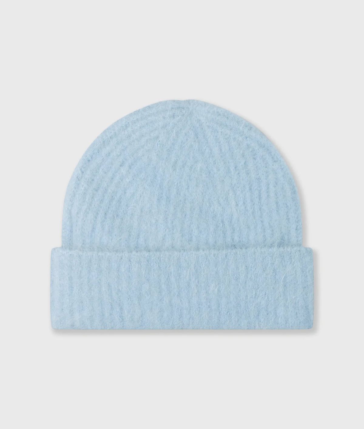 10DAYS AMSTERDAM Hairy Knit Beanie Angel Blue