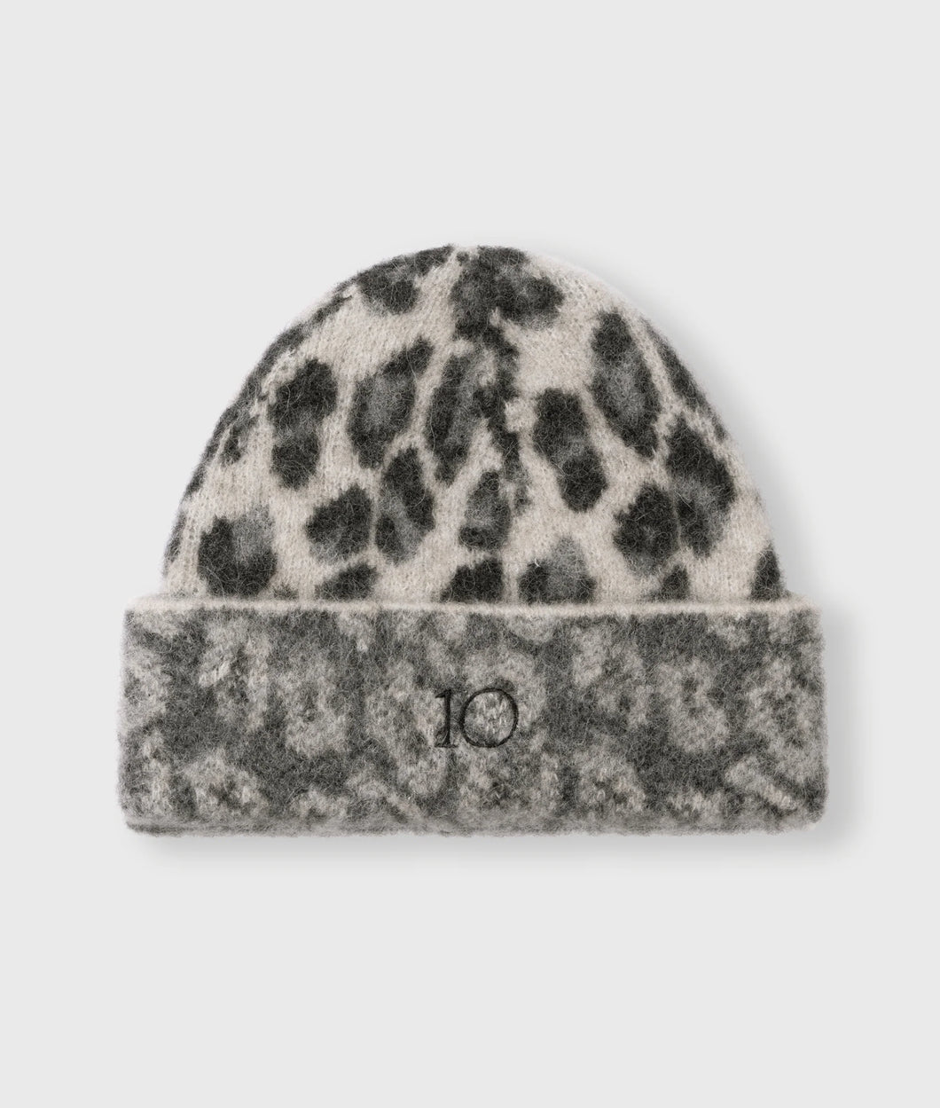 10DAYS AMSTERDAM Knit Beanie Leopard