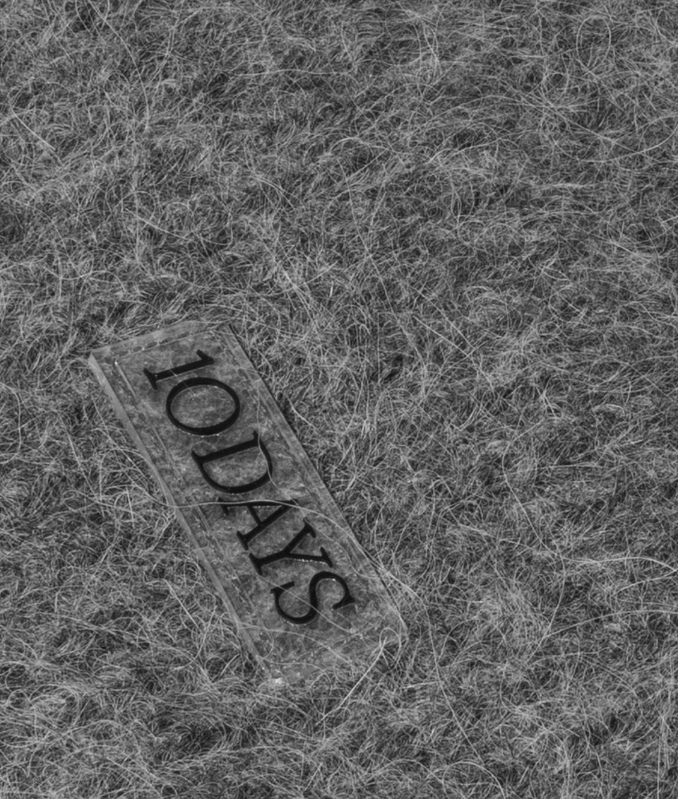 10DAYS AMSTERDAM Hairy Knit Beanie