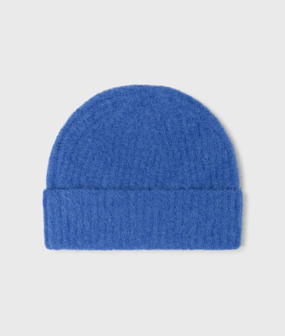 10DAYS AMSTERDAM Beanie aus Alpakamix Ultramarine