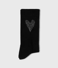 Lade das Bild in den Galerie-Viewer, 10DAYS AMSTERDAM Socks Heart Black
