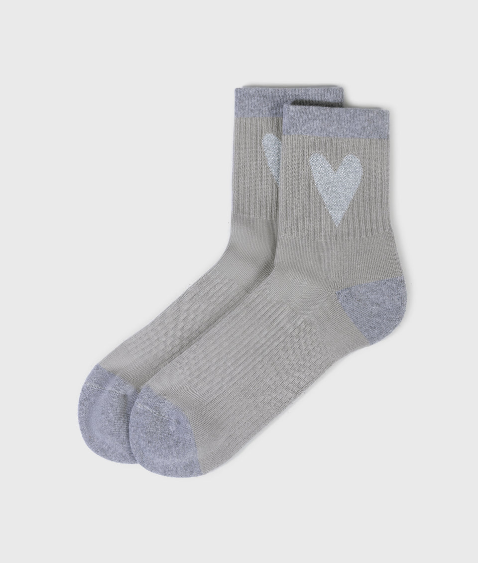10DAYS AMSTERDAM Socks Heart Stone