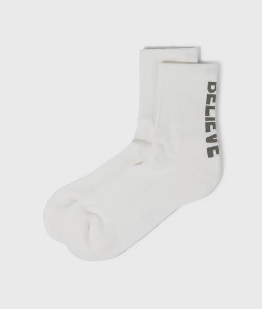 10DAYS AMSTERDAM Socks Believe - Ecru