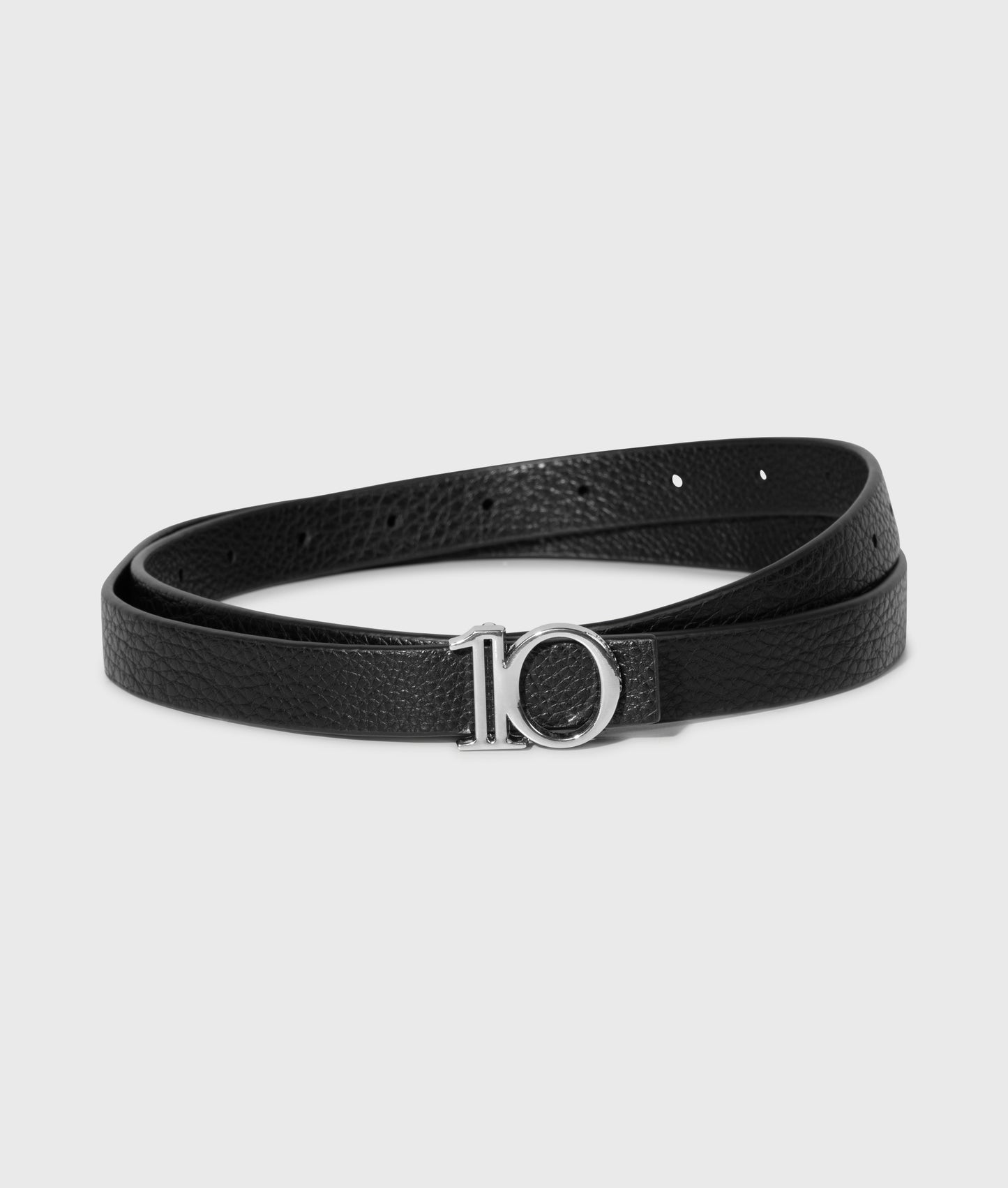 10 DAYS AMSTERDAM Silver Monogram Belt
