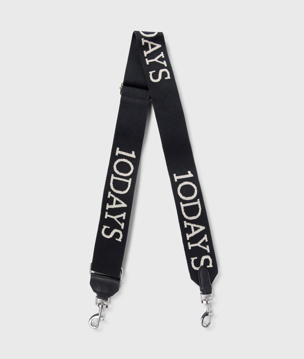 10 DAYS AMSTERDAM Logo Strap Black