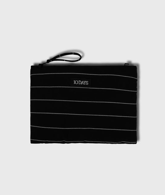10DAYS AMSTERDAM First Class Clutch Medium Black