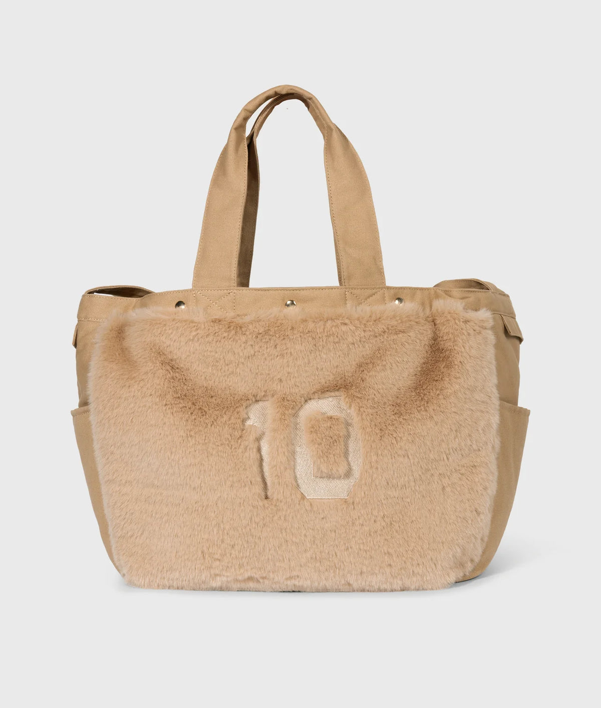 10DAYS AMSTERDAM Fluffy Shopper Grey Mango